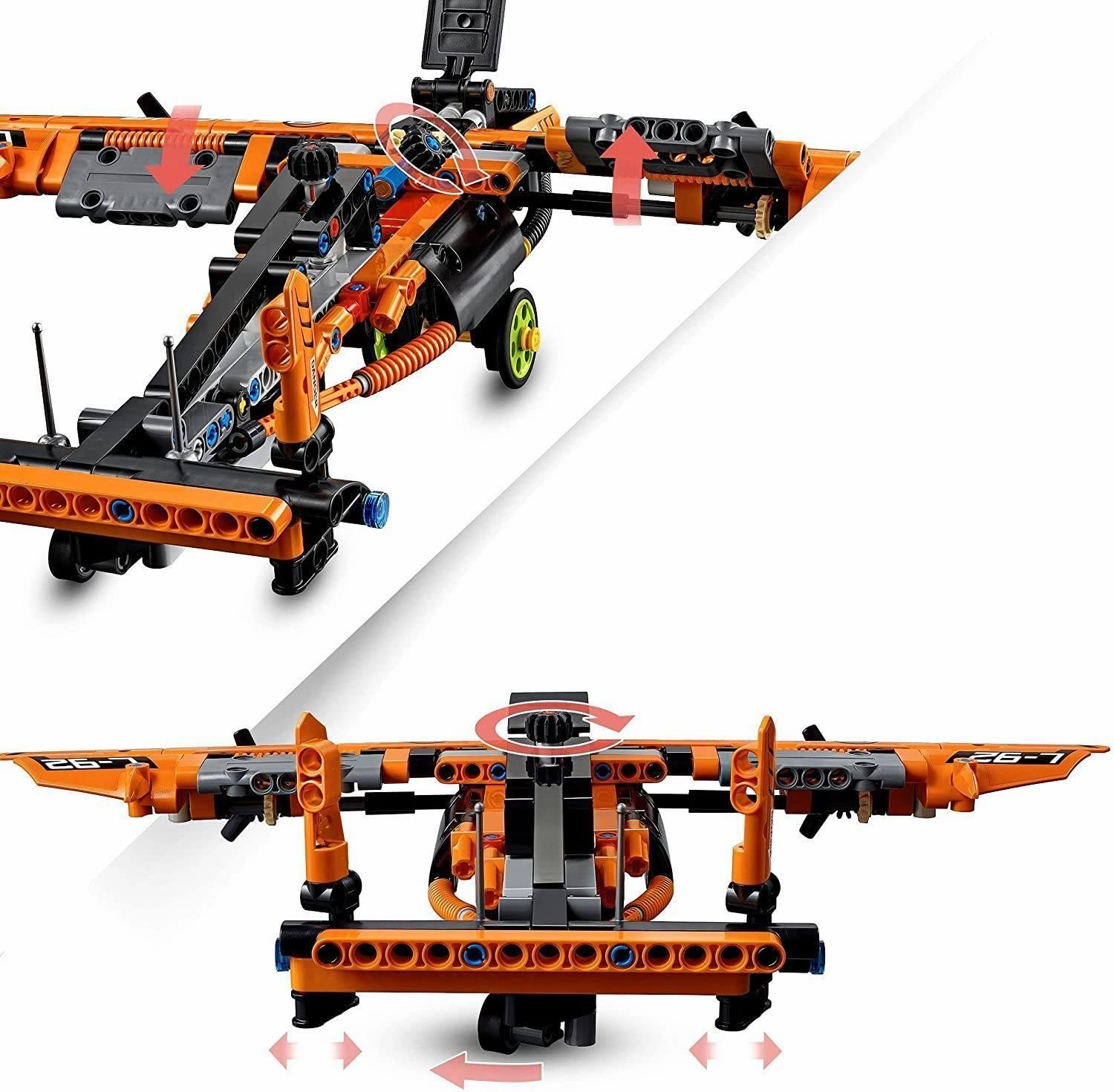 LEGO TECHNIC 42120 Rescue Hovercraft to Aircraft