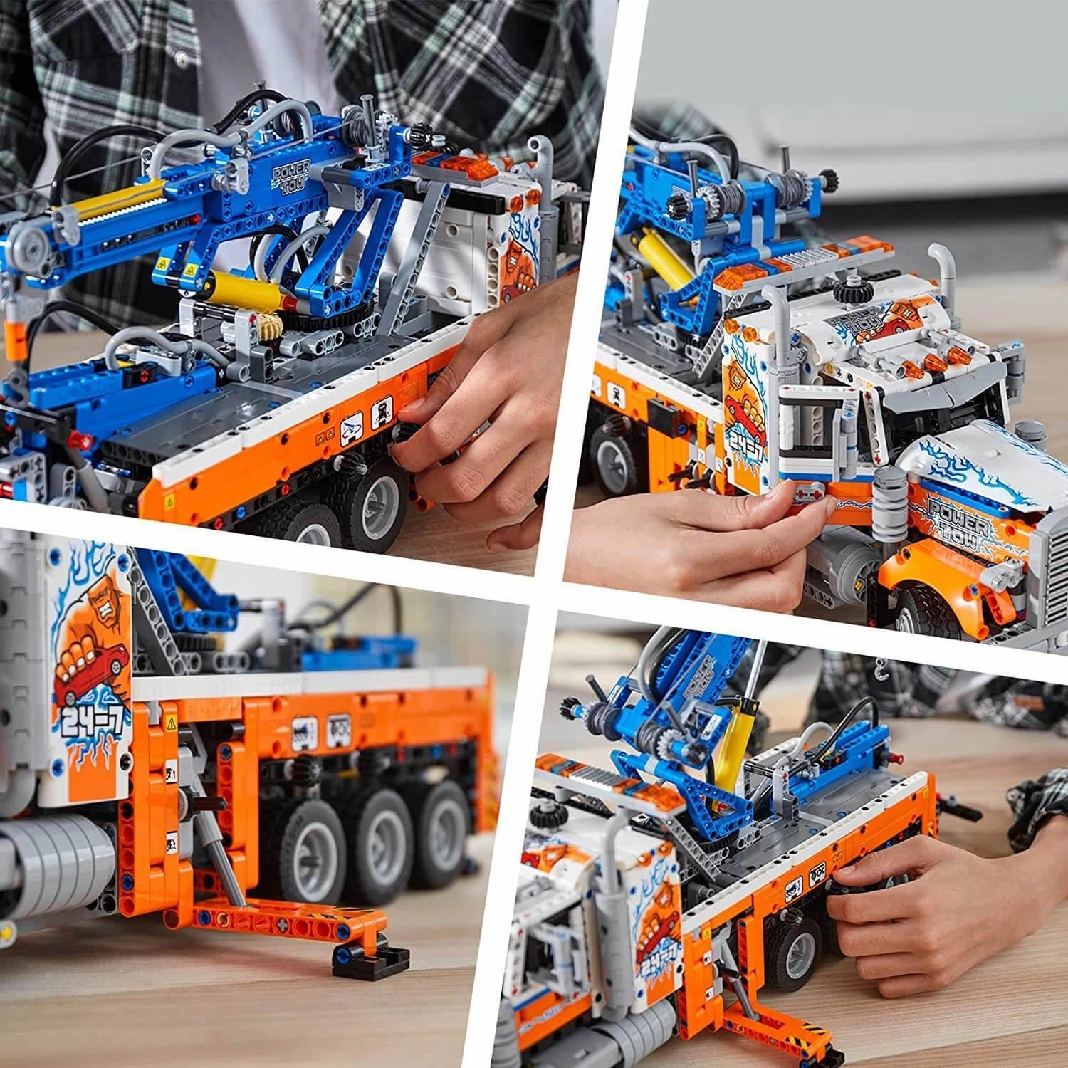 LEGO TECHNIC 42128 Heavy-Duty Tow Truck Building Kit