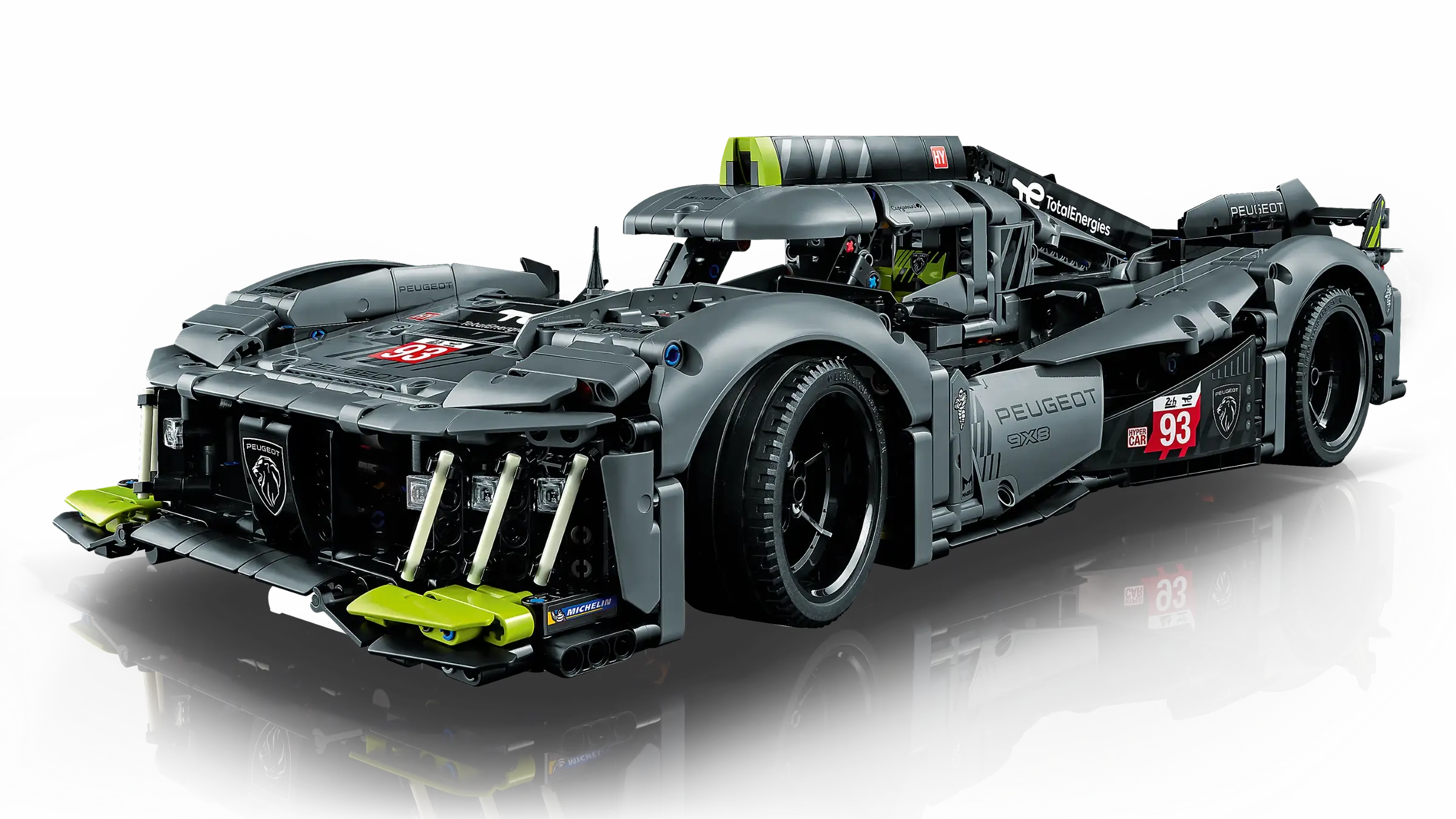 LEGO TECHNIC 42156 PEUGEOT 9X8 24H Le Mans Hybrid Hypercar