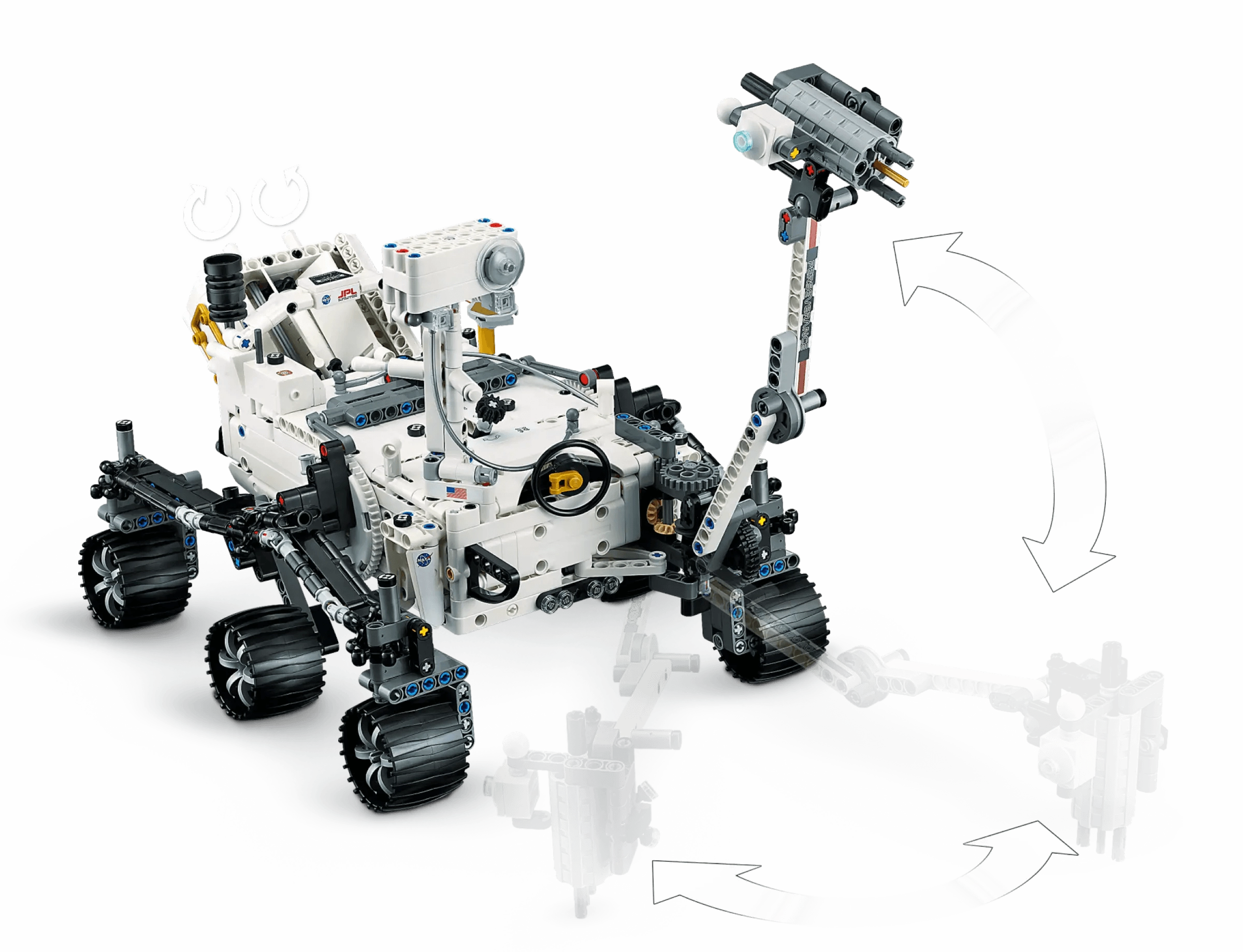 LEGO TECHNIC 42158 NASA Mars Rover Perseverance