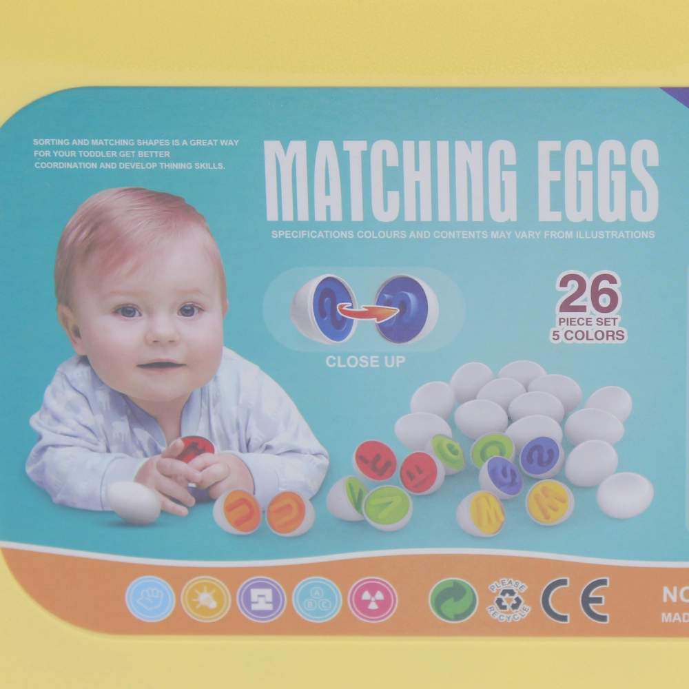 Letter Paired Egg  Early Learning Matching Toy