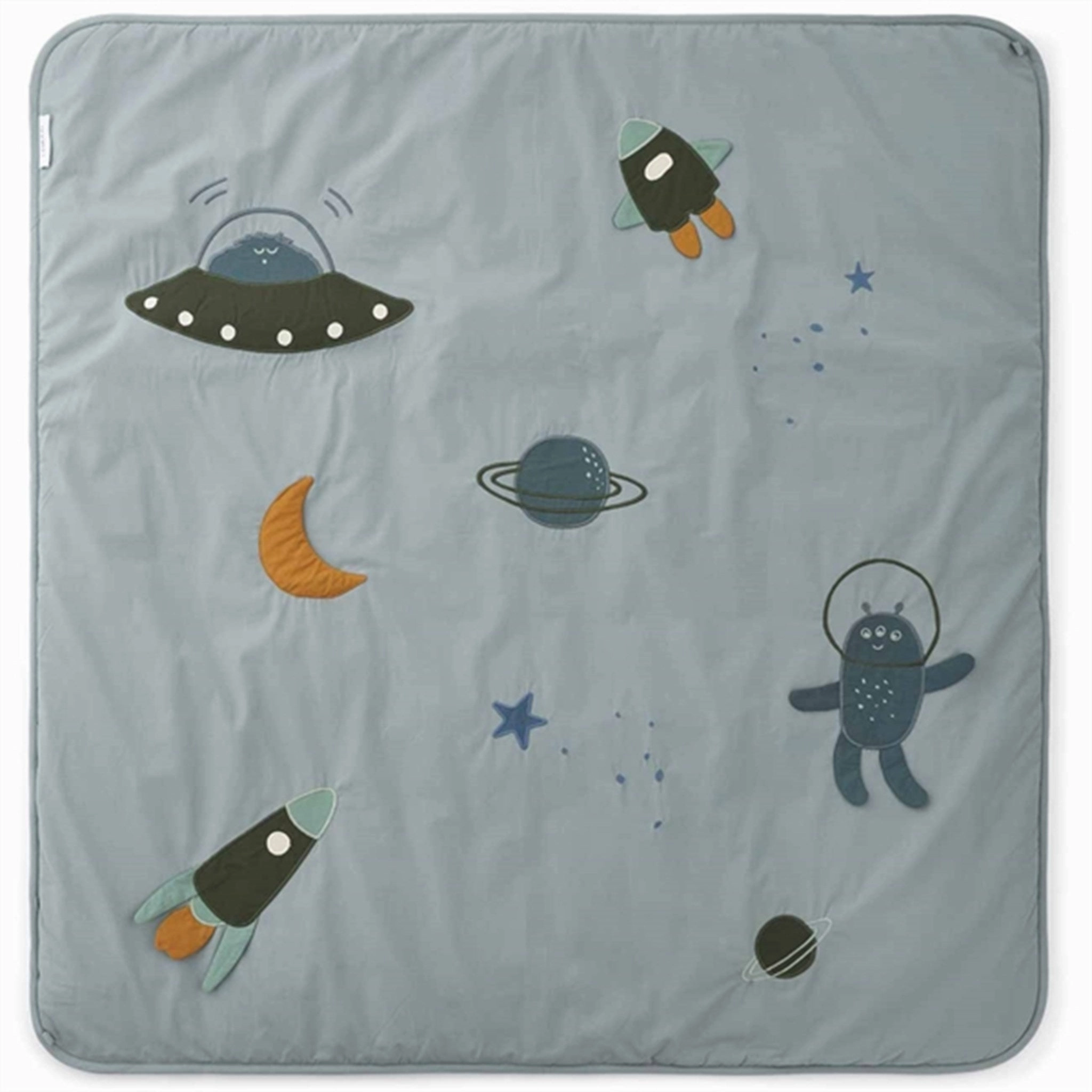 Liewood Glenn Activity Blanket Space Blue Multi Mix