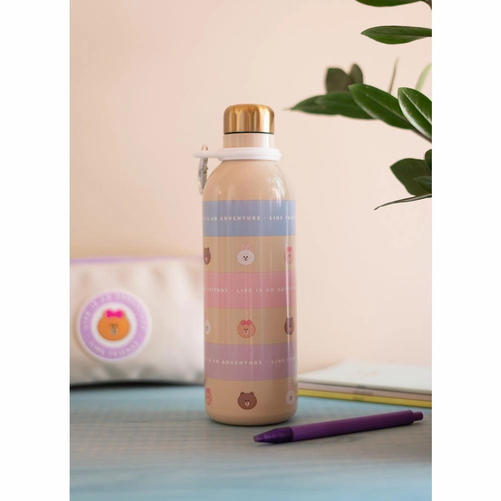 Line Friends Metallic Hot & Cold Drinks Bottle 500 ml