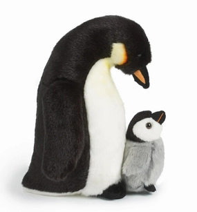 LIVING NATURE AN392 Penguin with Chick