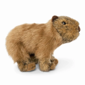 LIVING NATURE Capybara Plush Stuffed Animal Toy 20cm