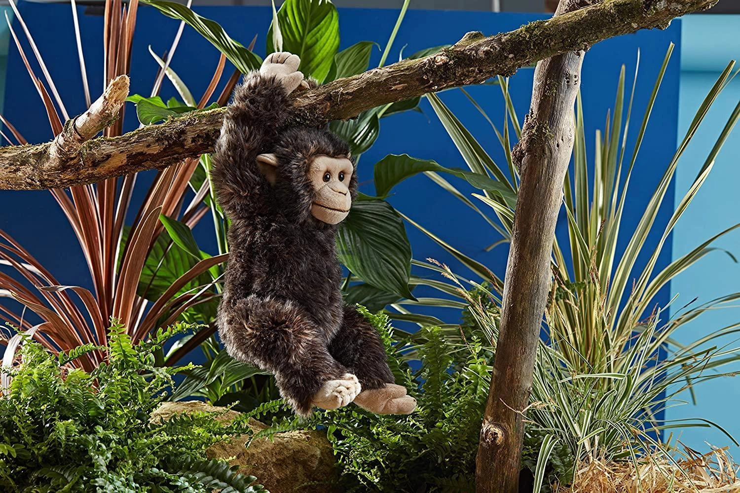 LIVING NATURE Chimpanzee Monkey 30cm Soft Toy