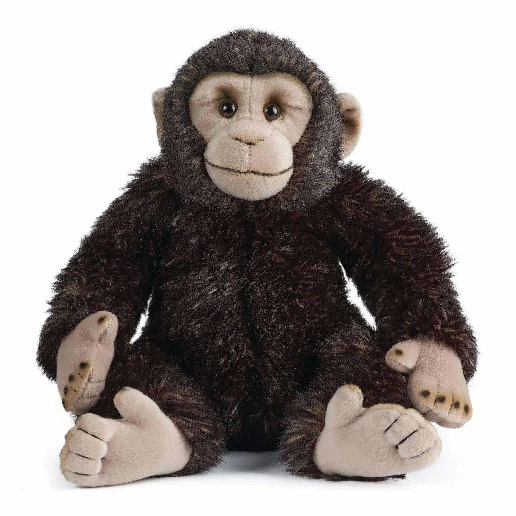 LIVING NATURE Chimpanzee Monkey 30cm Soft Toy