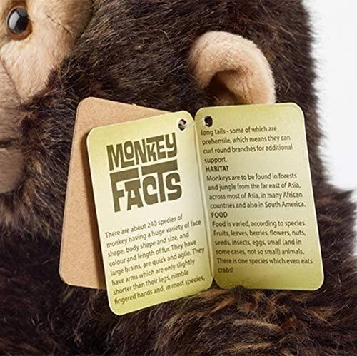 LIVING NATURE Chimpanzee Monkey 30cm Soft Toy
