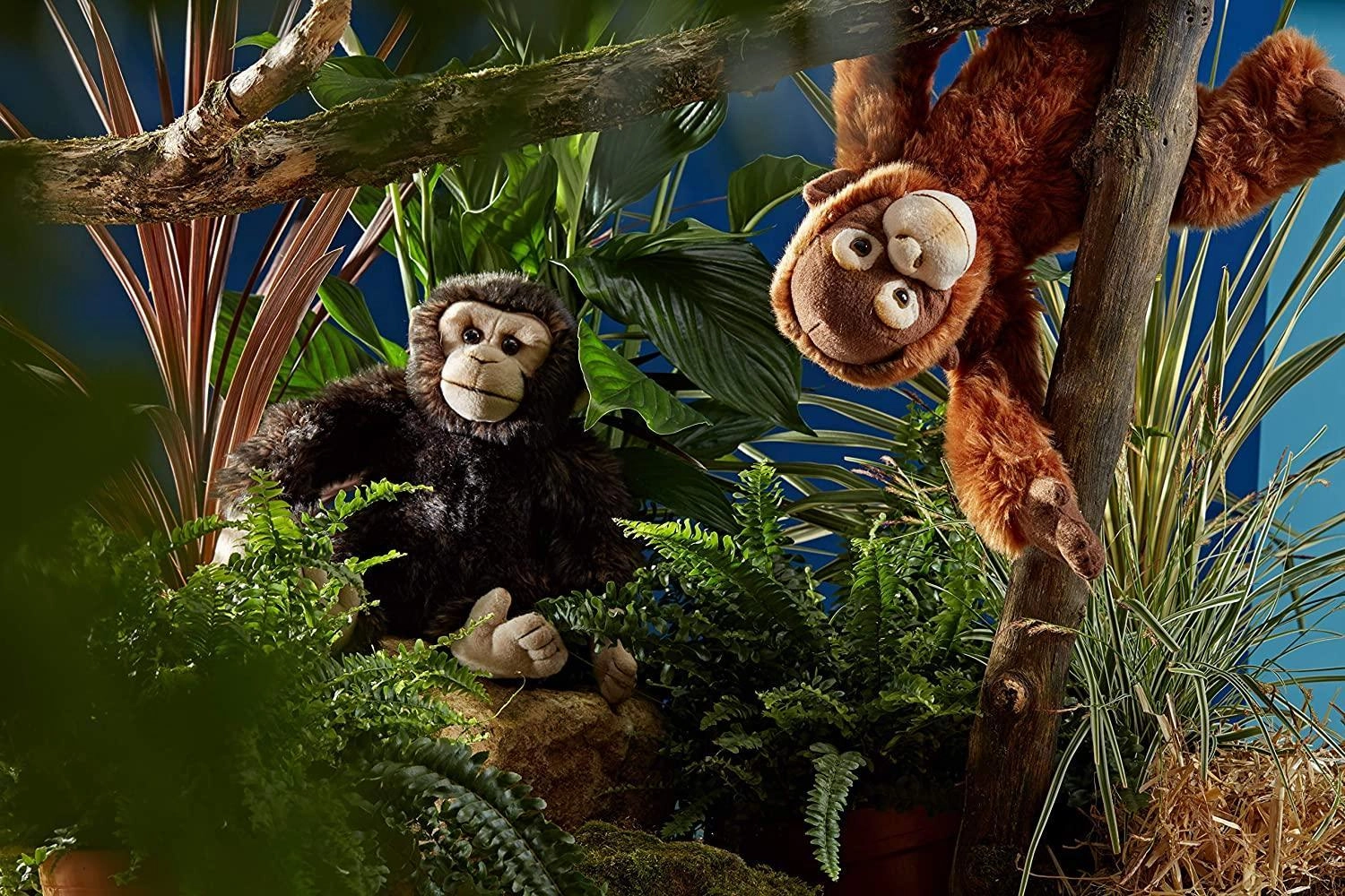 LIVING NATURE Chimpanzee Monkey 30cm Soft Toy
