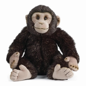 LIVING NATURE Chimpanzee Monkey 30cm Soft Toy