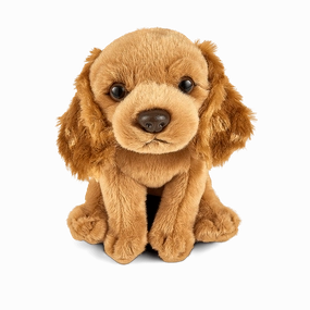 LIVING NATURE Cocker Spaniel Puppy Soft Toy 15cm