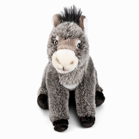 LIVING NATURE Donkey Soft Toy 27cm