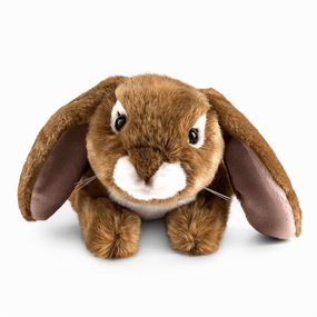 LIVING NATURE French Lop-Eared Rabbit  Brown 22cm Soft Toy