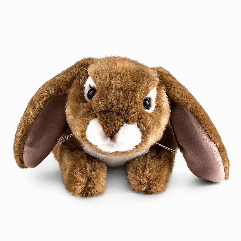 LIVING NATURE French Lop-Eared Rabbit  Brown 22cm Soft Toy