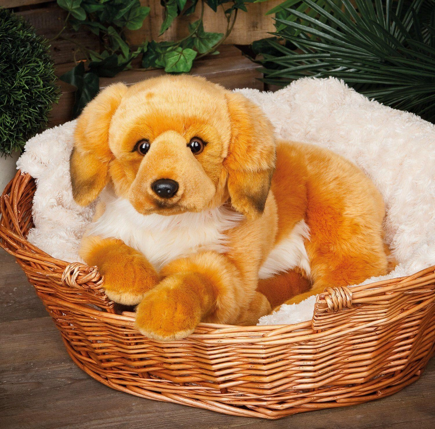 LIVING NATURE Giant Golden Retriever Soft Toy