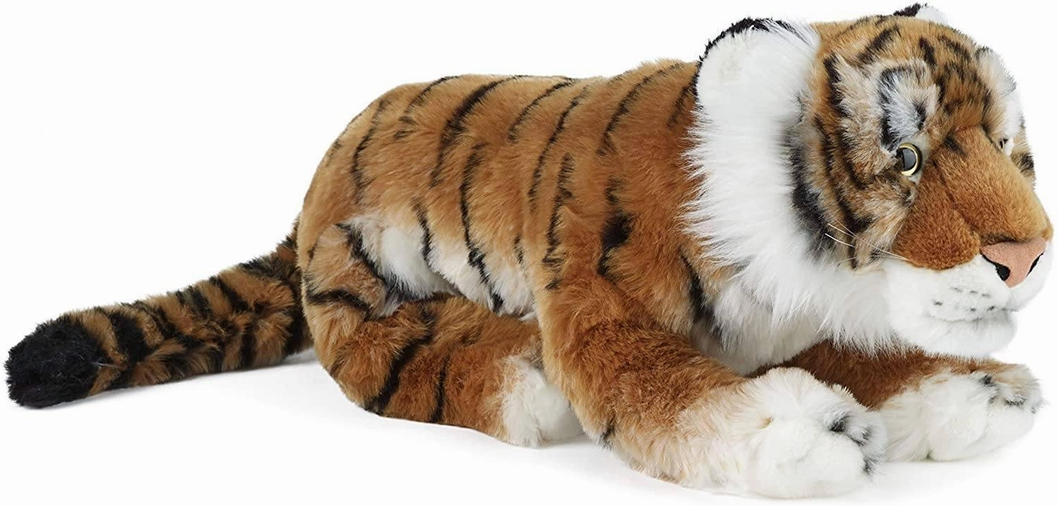 LIVING NATURE Large Tiger 45cm Soft Toy