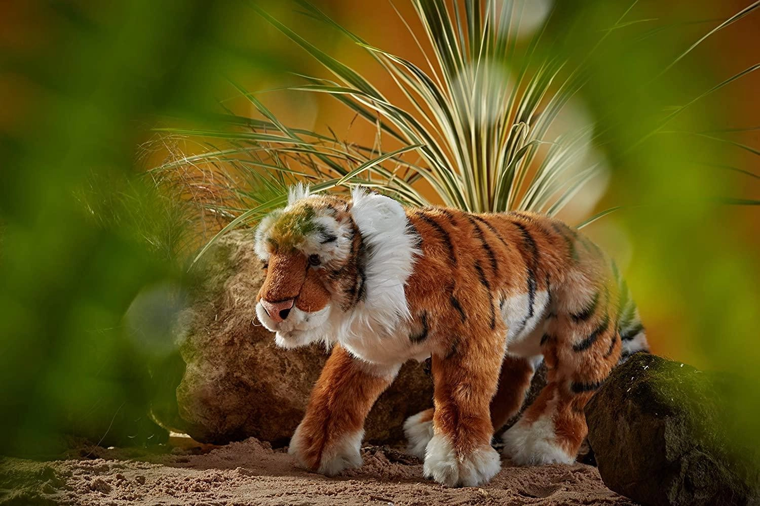 LIVING NATURE Large Tiger 45cm Soft Toy
