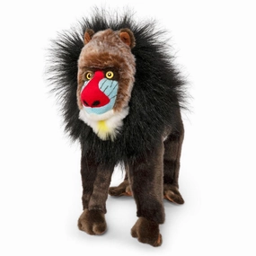 LIVING NATURE Mandrill Soft Toy 25cm