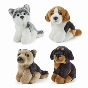 LIVING NATURE Miniature 14cm Dog Soft Toy