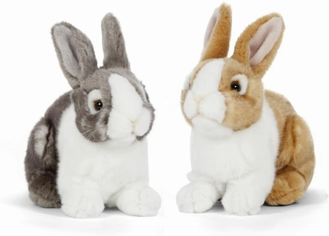 LIVING NATURE Rabbit 18cm Soft Toy