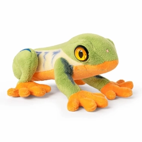 Living Nature Red Eyed Tree Frog Soft Toy