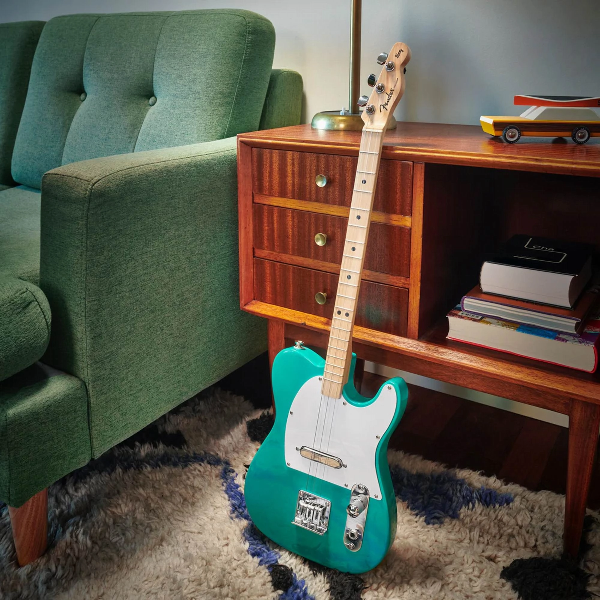 Loog Fender X Loog Telecaster  Sea Foam Green