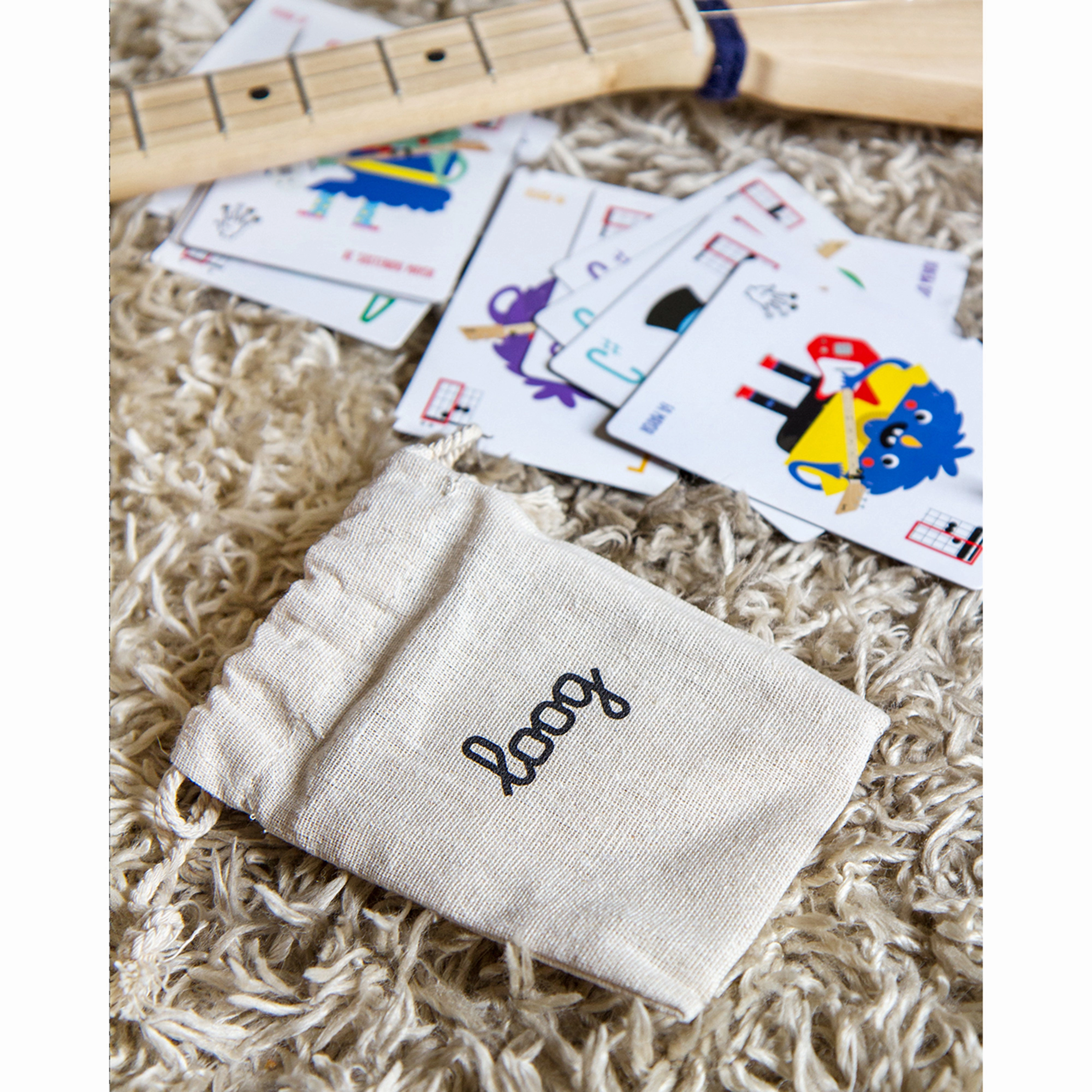 Loog Pro Acoustic Guitar - Yellow