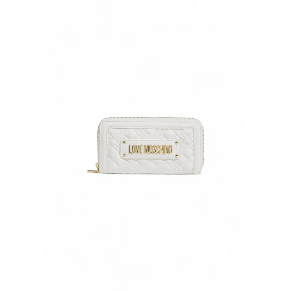 Love Moschino White Polyethylene Wallet