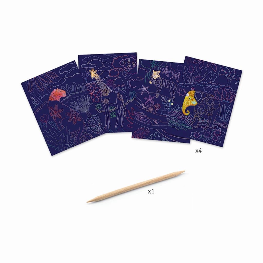 Lush Nature Scratch Cards