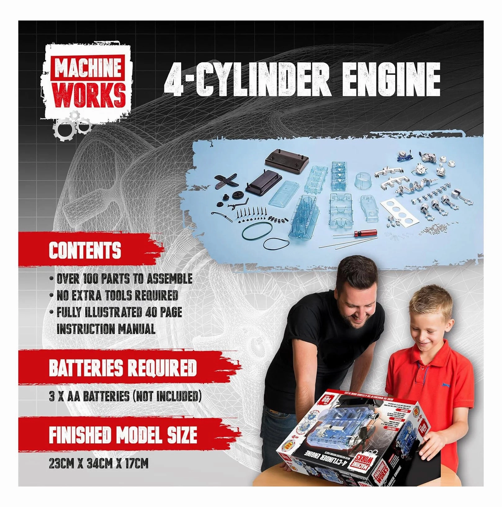 Machine Works Combustion Engine Building Kit