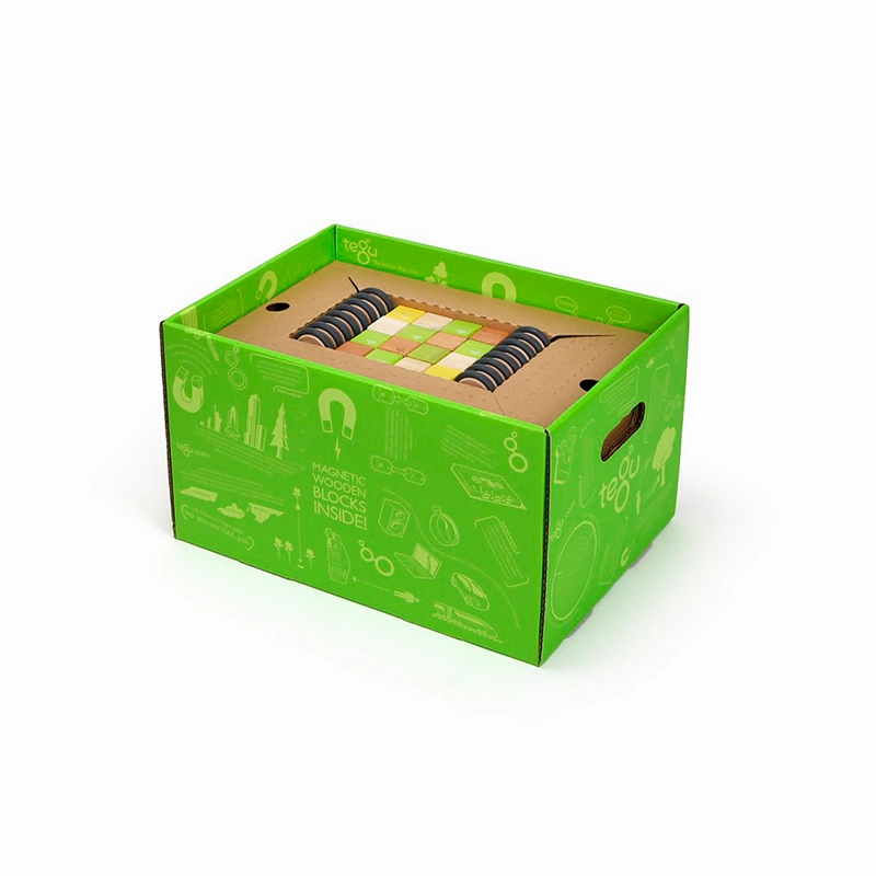 Magnetic Wooden Blocks Classroom Kit - 130 Piece Kit