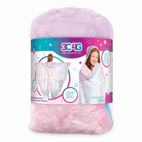 Make it Real 3C4G Fairy Garden Winged Blanket