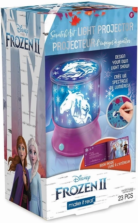 Make It Real 4324 Disney Frozen 2 Scratchart Light Projector