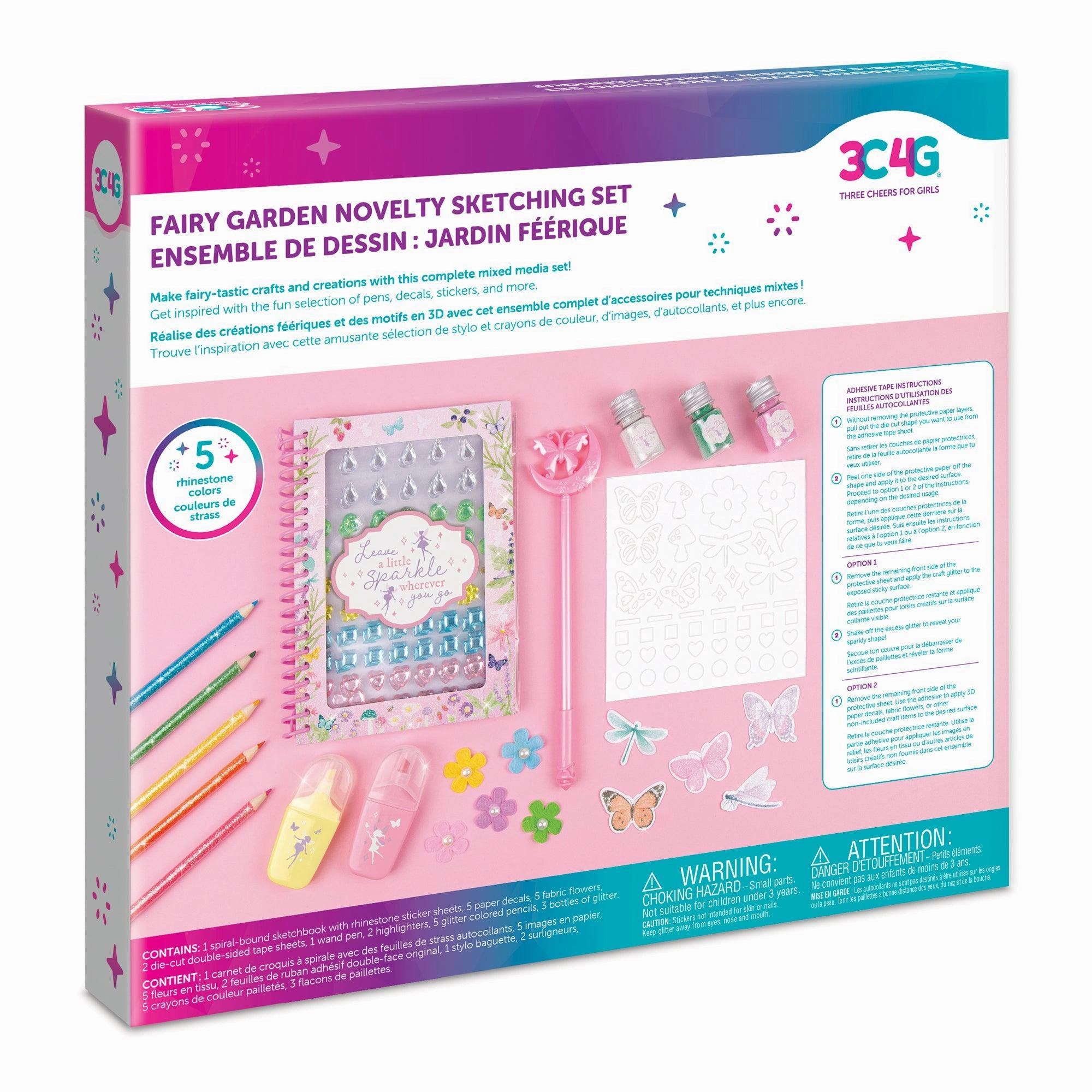 Make it Real Fairy Garden Novelty Sketching Set