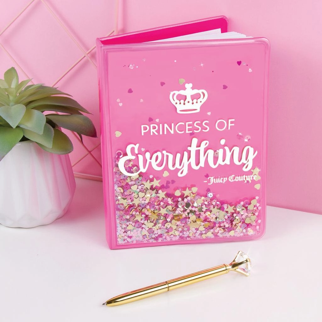 Make it Real Juicy Couture Glitter Journal and Pen