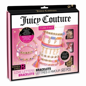 Make it Real Juicy Couture Love Letters Bracelets