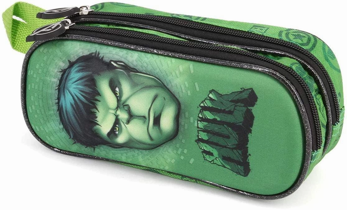 Marvel Hulk 3D Double Pencil Case