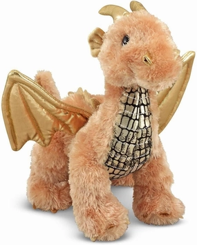 Melissa & Doug 17571 Stuffed Toy Dragon - Brown