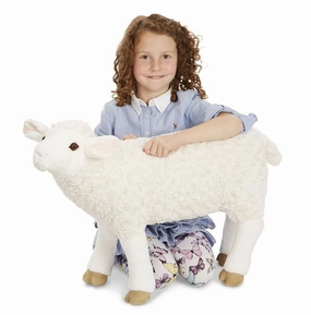 Melissa & Doug 18265 Lifelike Plush Sheep