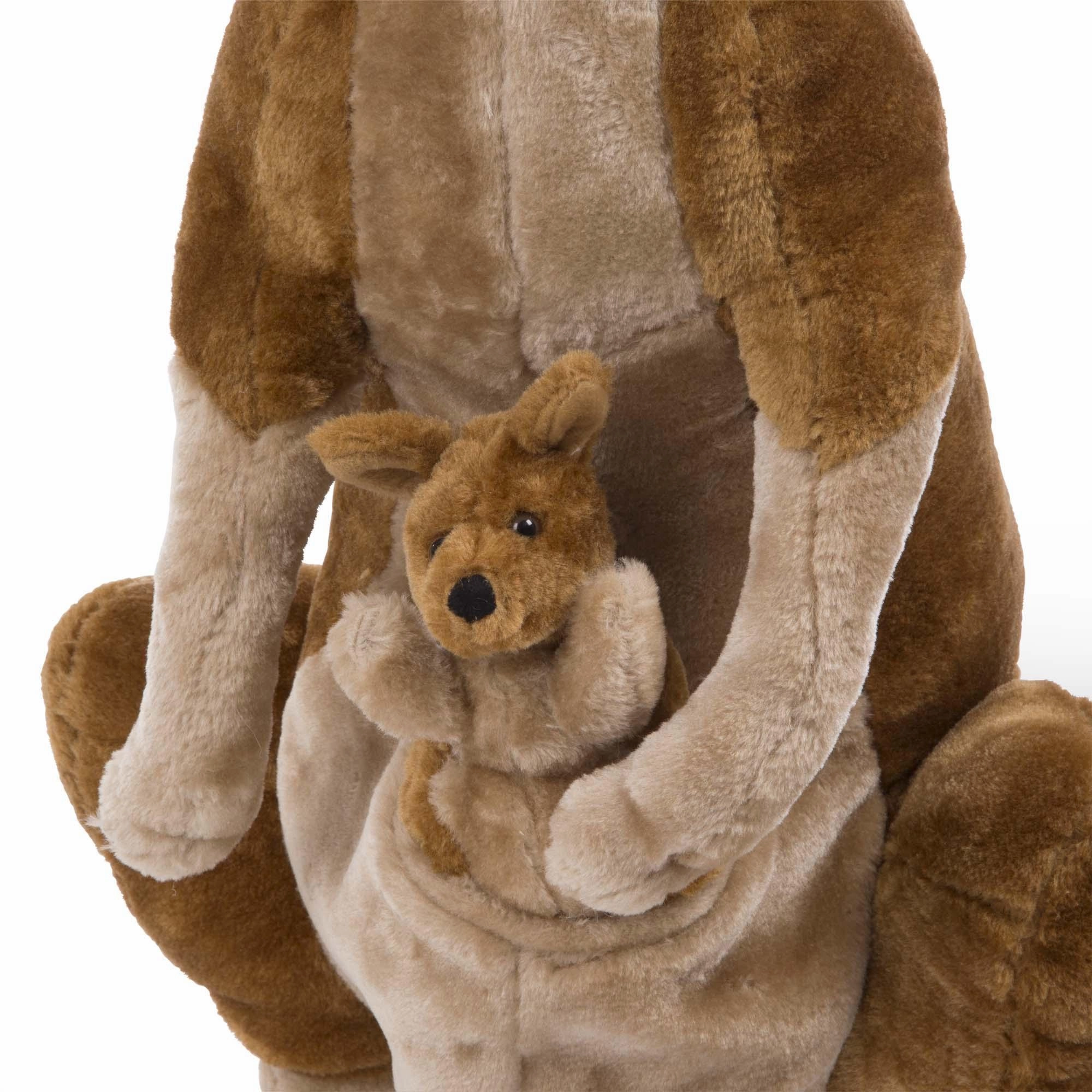 Melissa & Doug 18834 Kangaroo and Joey Lifelike Stuffed Animal