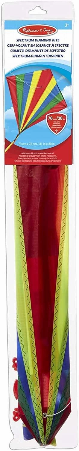 Melissa & Doug 40212 Multi-Colour Spectrum Diamond Kite