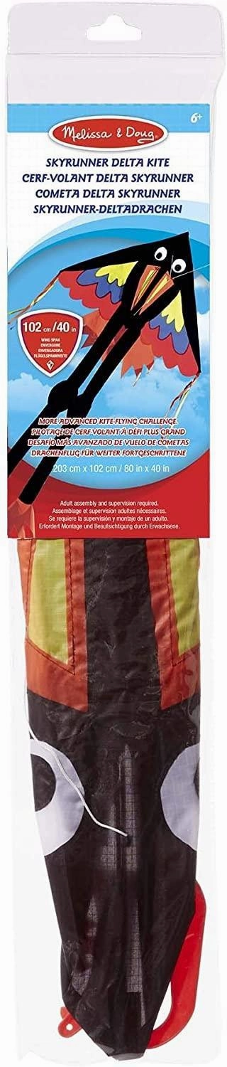 Melissa & Doug 40215 Multi-Colour Skyrunner Delta Kite