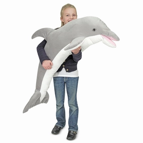 Melissa & Doug Dolphin Giant 100cm Soft Toy