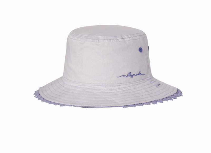 Millymook Baby Girl's Bucket Hat - Crystal (0 - 24 Months)