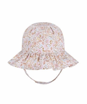 Millymook Baby Girl's Floppy Bucket Hat - Primrose (0 - 24 Months)