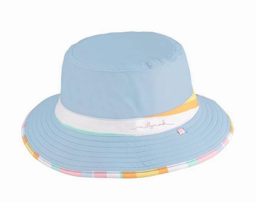 Millymook Girl's Bucket Swim Hat - Tippy (2 Years & Up)