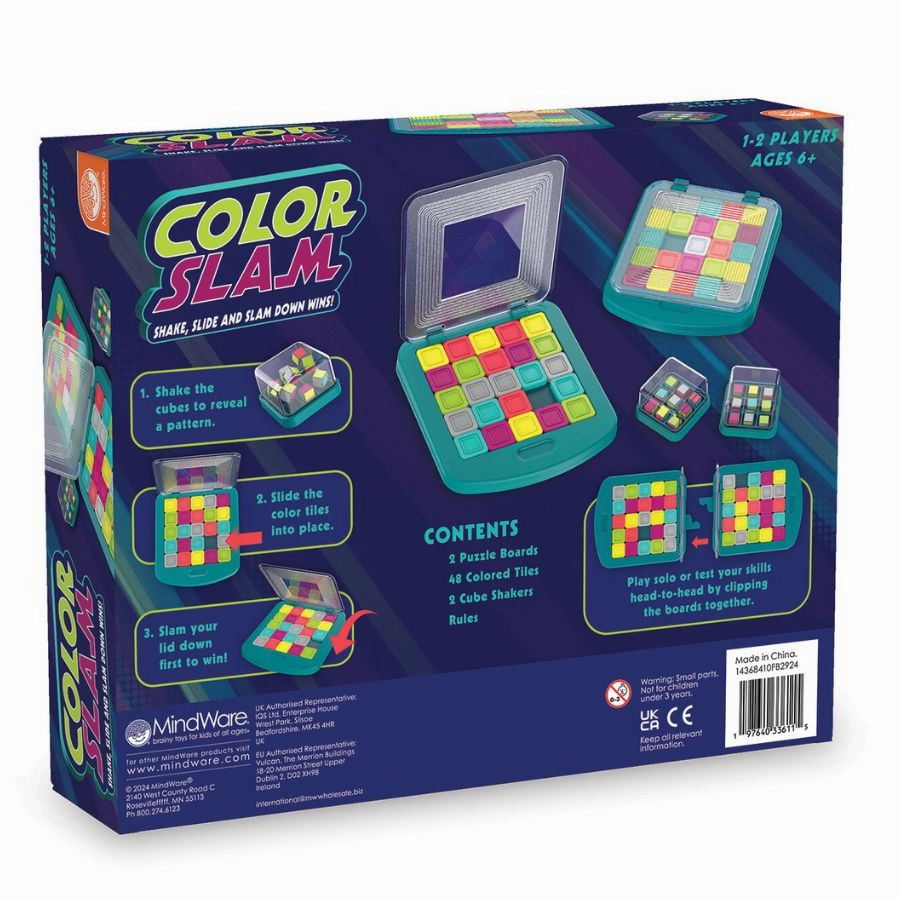 Mindware - Color Slam Sliding Puzzle Game