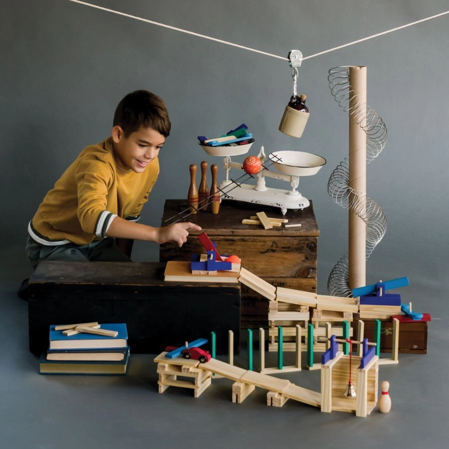 Mindware - Keva Contraptions Reactions Wooden Planks Building Set