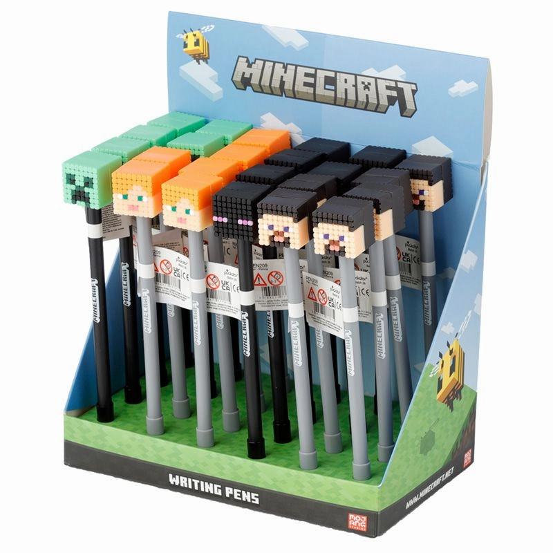 MINECRAFT Fine Tip Pen - Assortment