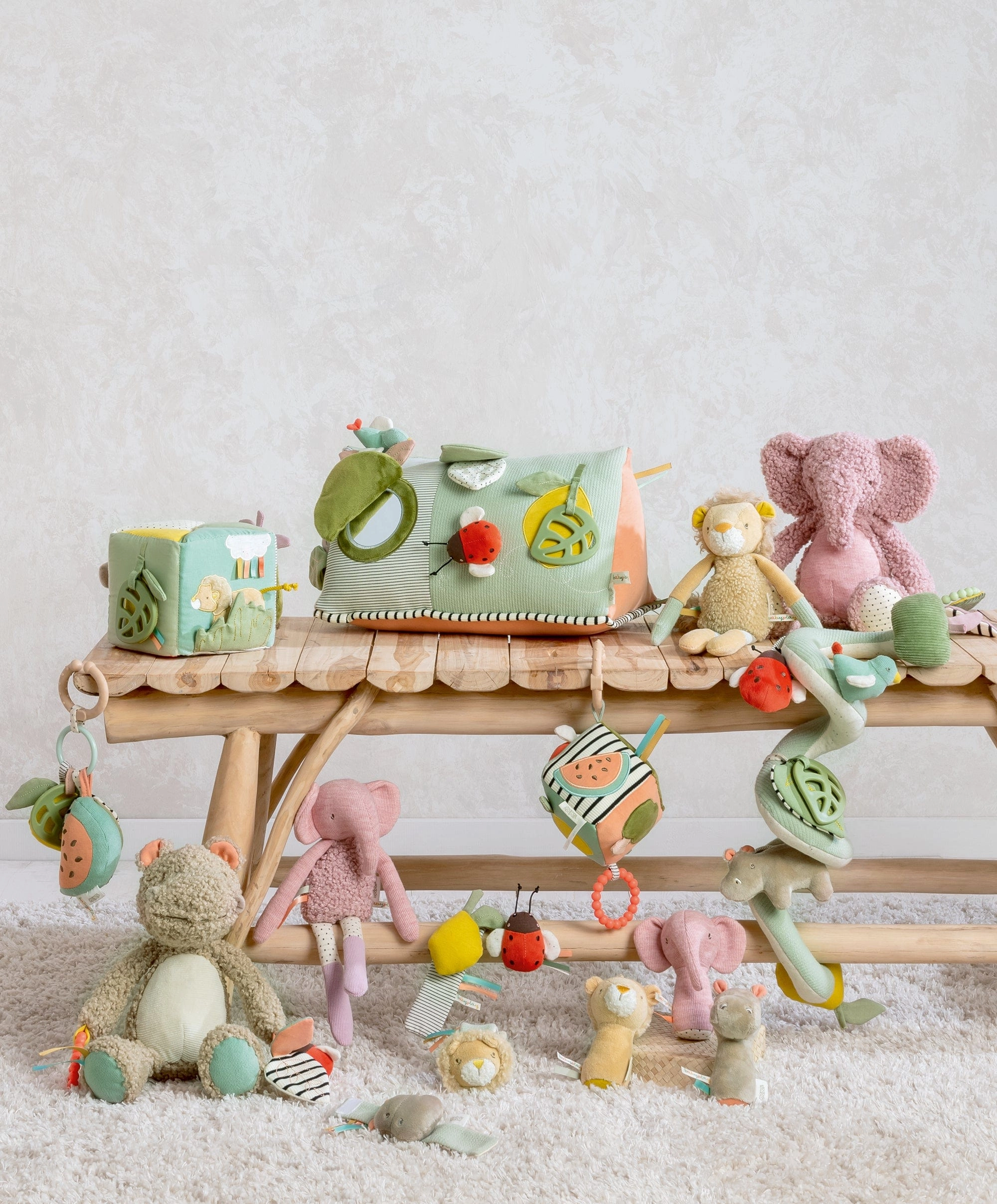 Mini Rattle - Edie Elephant
